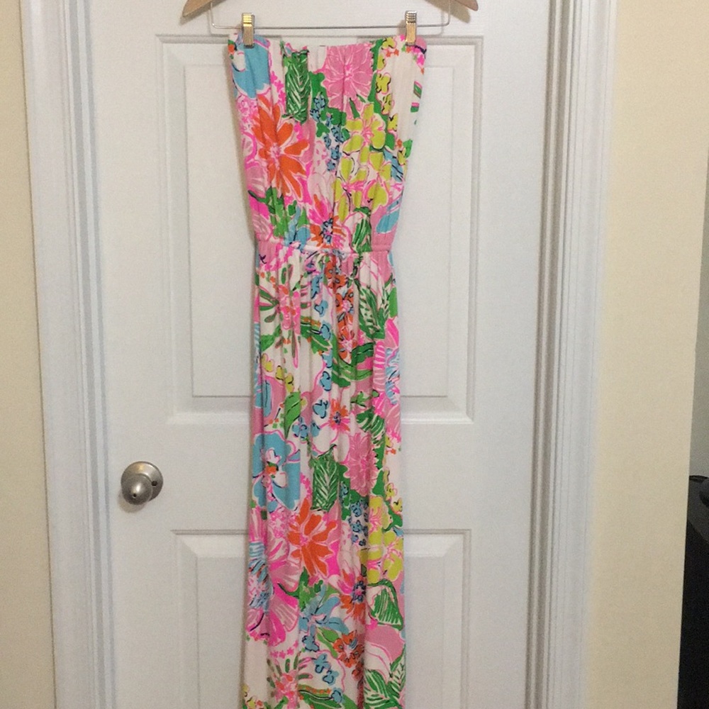 Lilly Pulitzer Maxi XS Nosie Posey NWOT - Picture 2 of 4